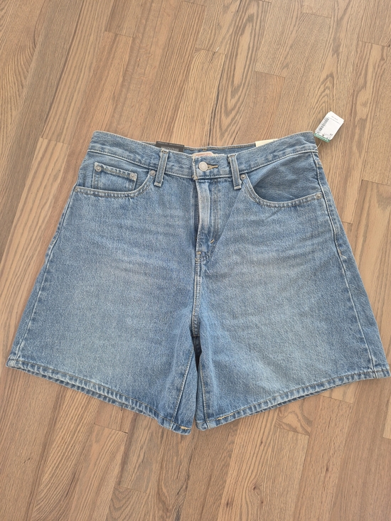 Levi's Pants - Levi's Classic High-Rise Women's Denim Shorts - Light Blue